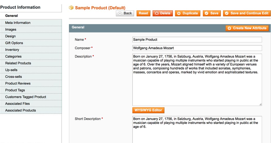 How To Reorder Admin Fields For Products In Magento 1.8.x